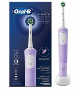 Електрична зубна щітка Braun Oral-B D103 Vitality PRO Lilac Фіолетова