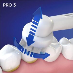 Електрична  зубна щітка  Braun Oral-B Pro3 3400N Sensitive Clean Pink - Зображення 6