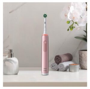 Електрична  зубна щітка  Braun Oral-B Pro3 3400N Sensitive Clean Pink - Зображення 3