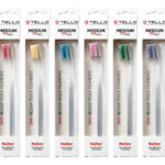 Зубна щітка Tello 3940 medium середньої м'якості blister