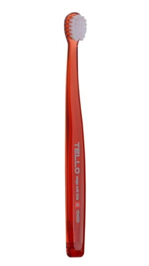 Зубная щетка для детей TELLO Kids 10400 с мягкой и плотной щетиной (0-5 лет) — изображение 3
