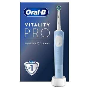 Електрична зубна щітка Braun Oral-B D103 Vitality PRO Blue з зубною пастою - Зображення 4