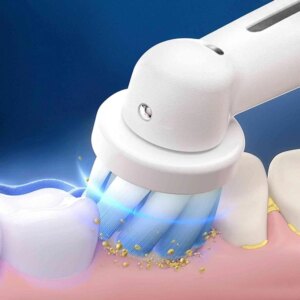 Електрична зубна щітка Braun Oral-B Pro 3 Junior Frozen D505.513.Z3K  з двома змінними насадками - Зображення 4