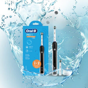 Електрична зубна щітка Braun Oral-B  Pro 1 Easy Clean з двома насадками - Зображення 2
