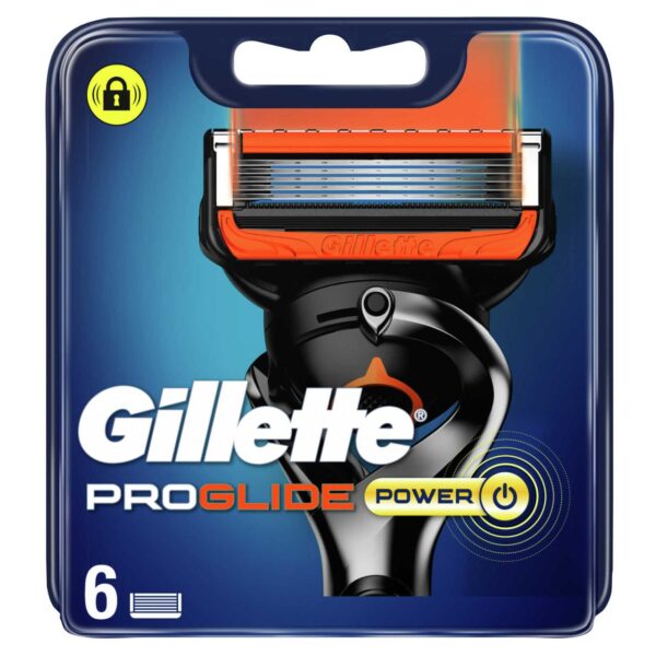 Змінні касети Gillette Proglide Power 6 шт