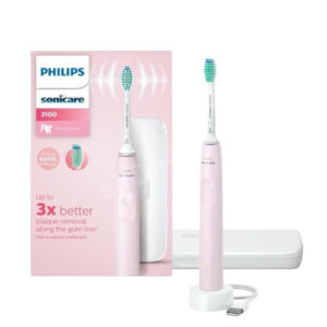 Ультразвуковая зубная щетка Philips Sonicare 3100 HX3673/11 Pink  с дорожным футляром