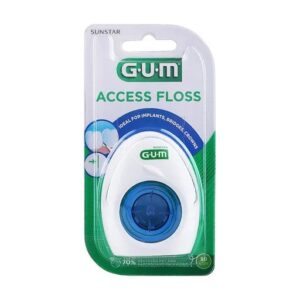 Зубная нить GUM Access Floss 50 шт. для тщательной чистки межзубных промежутков