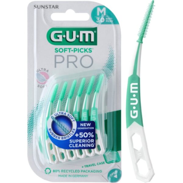 Набір міжзубних щіток GUM Soft-Picks PRO M 30 шт для ідеальної гігієни рота