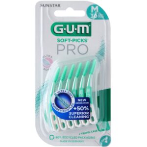 Набір міжзубних щіток GUM Soft-Picks PRO M 30 шт для ідеальної гігієни рота - Зображення 2