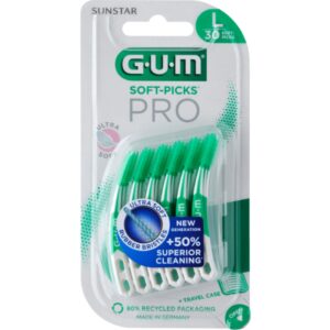 Набор межзубных щеток GUM Soft-Picks PRO L 30 шт для профилактики заболеваний десен