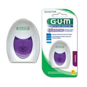 Нить для зубов GUM Expanding 30 м с увеличением объема для чистоты зубов