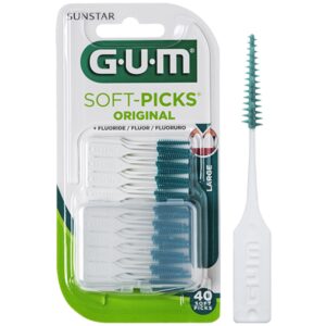Удобный набор GUM Soft-Picks Original XL 40 шт для ежедневного ухода за зубами