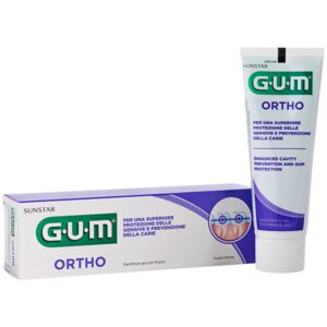 Зубная паста GUM Ortho 75 мл для ухода за зубами с брекетами