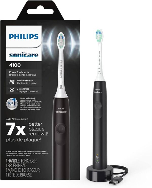 Ультразвукова зубна щітка  Philips Sonicare 3100 HX3681/24 Black