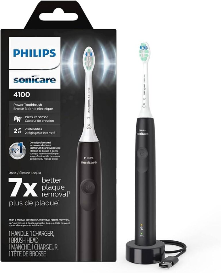 Ультразвуковая зубная щетка Philips Sonicare 4100 HX3681/24 Black