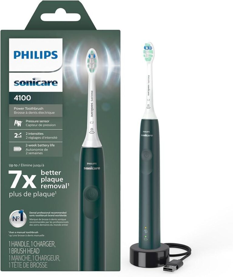 Ультразвуковая зубная щетка Philips Sonicare 4100 HX3681/28 Зеленая