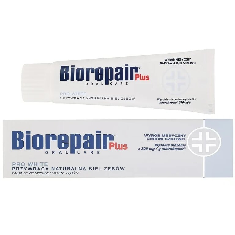 Профессиональная зубная паста Biorepair Plus Pro White