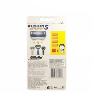 Сменные картриджи  Gillette Fusion 5 SPORT 6 шт — изображение 3