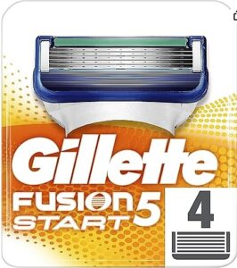 Сменные картриджи   Gillette Fusion Start 4 шт