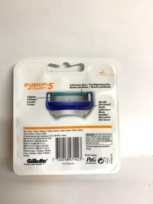 Сменные картриджи  Gillette Fusion5 Start 4 шт — изображение 2