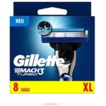 Сменные картриджи для бритья Gillette Mach 3 Turbo 8 шт NEW