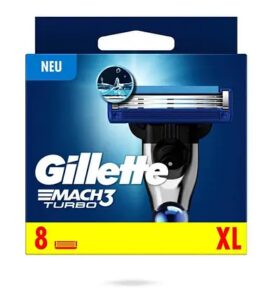 Сменные картриджи для бритья Gillette Mach 3 Turbo 8 шт NEW