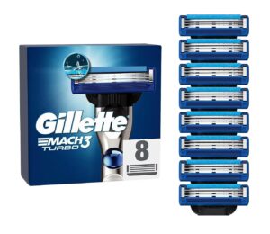 Змінні картриджі для гоління Gillette Mach 3 Turbo 8 шт NEW - Зображення 2