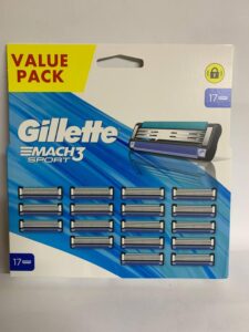 Сменные картриджи Gillette Mach3 Sport 17 шт NEW