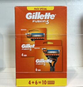 Сменный картридж Gillette Fusion 10 шт Box