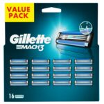 Змінний картридж Gillette Mach3 16 шт Планшет New