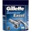 Змінні картриджі Gillette Sensor Excel 10 шт