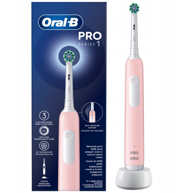 Электрическая зубная щетка Braun Oral-B Pro Series 1 PINK