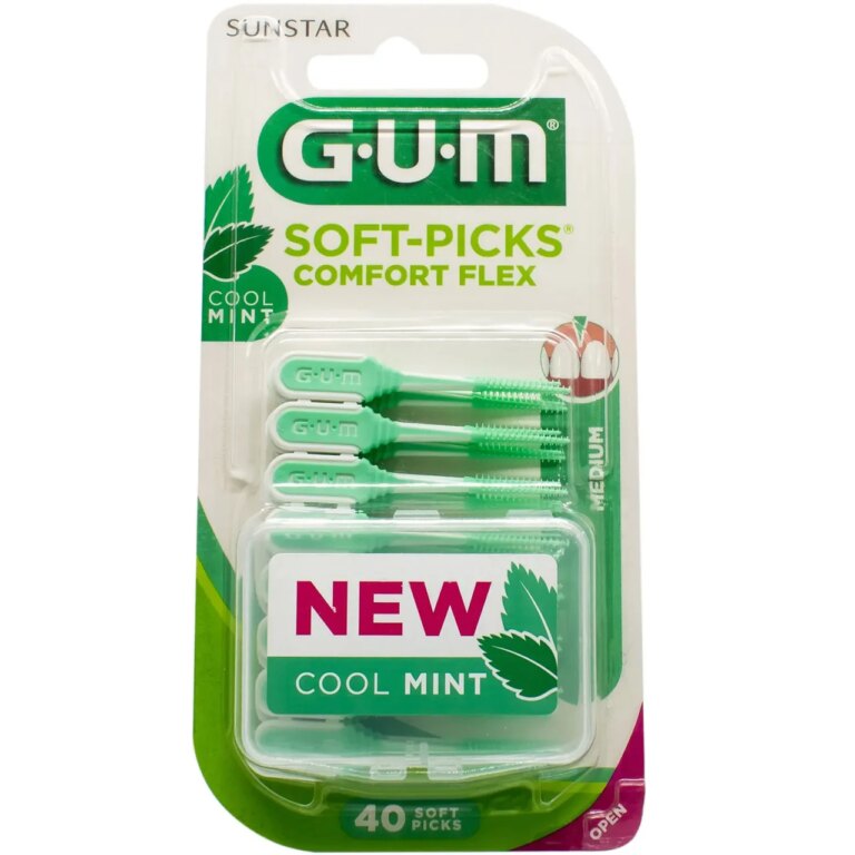Набор межзубных щеток GUM Soft Picks Comfort Flex Mint L 40 шт.