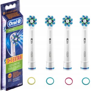 Електрична зубна щітка Braun Oral-B Vitality 100 Cross Action Blue + Змінні насадки  ORAL-B EB50 CrossAction 4 шт - Зображення 3