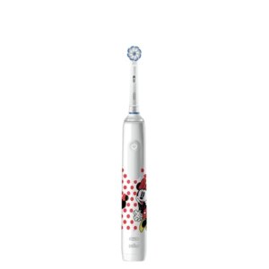 Електрична зубна щітка дитяча Braun Oral B   D505 PRO 3 3000 Kids Minnie Mouse  з двома насадками - Зображення 3
