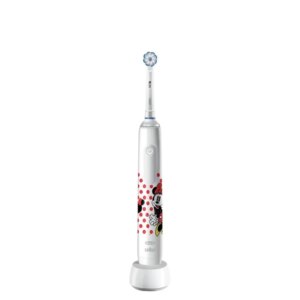 Електрична зубна щітка дитяча Braun Oral B   D505 PRO 3 3000 Kids Minnie Mouse  з двома насадками - Зображення 4
