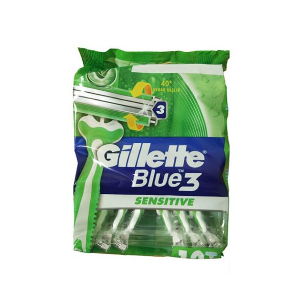 Станки Gillette Blue 3 Sensitive (12 штук)