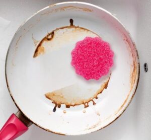 Pink Stuff Sqeezy Dual Sided Sponge & Scrubber губка для уборки универсальная двусторонняя 1шт — изображение 2