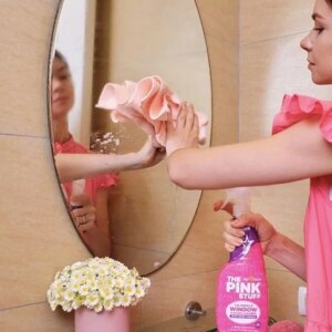 Pink Stuff Rose Vinegar 750ml (12) розовый уксус для мытья окон — изображение 2