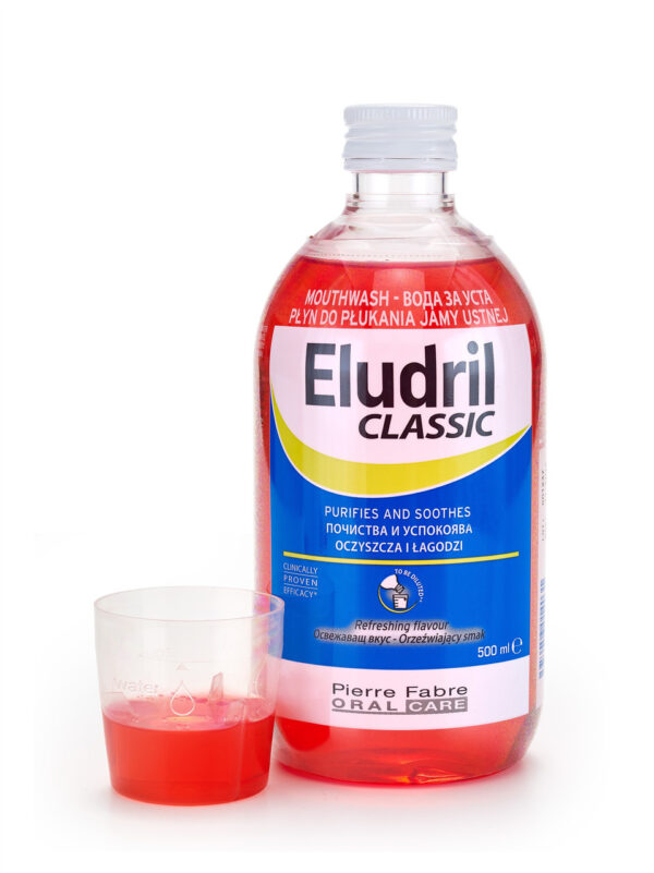 Eludril Classic - при воспалении дёсен