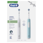 Набір електричних зубних щіток Braun Oral-B Pro Series 1  White+Blue