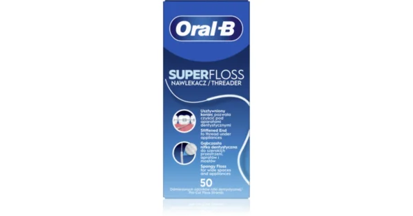 Зубная нить ORAL-B Super Floss, 50 м
