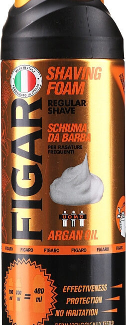 Піна для гоління figaro argan oil