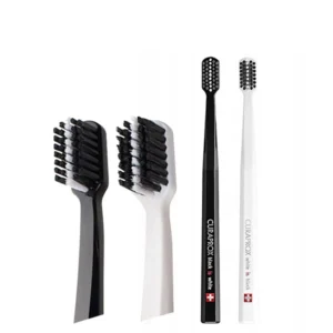 Набір зубних щіток Curaprox Black is White 5460 UltraSoft  DUO - Зображення 2