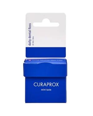 Зубна нитка Curaprox DF 850 вощена з ароматом м'яти 50 м