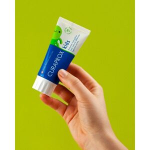 Детская зубная паста Curaprox Kids с фтором 1450 ppm (от 6 лет), вкус мяты, 60 мл — изображение 2