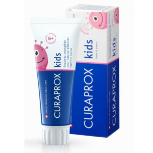 Детская зубная паста Curaprox Kids с фтором 1450 ppm (от 6 лет), вкус арбуза, 60 мл — изображение 2