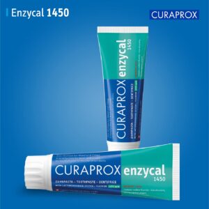Зубна паста із вмістом фтору CURAPROX Enzycal 1450, 75мл