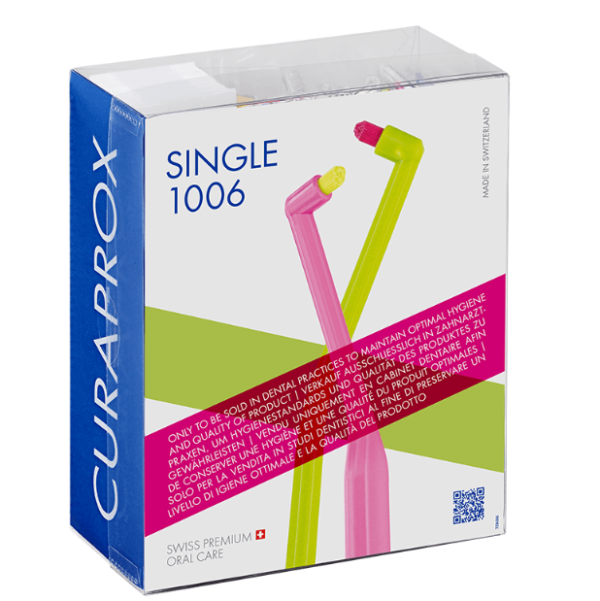 Бокс монопучкових щіток Curaprox CS 1006, 6 мм 36шт.