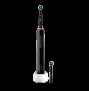 Електрична зубна щітка Braun Oral-B PRO3 3000 black з двома насадками D505.513.3 Cross Action - Зображення 3